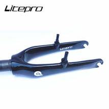 Litepro Bicycle 14 Inch Carbon Fiber Front Fork - £56.94 GBP+