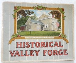 Historical Valley Forge antique vintage view book tourist US Civil War military  - £11.00 GBP