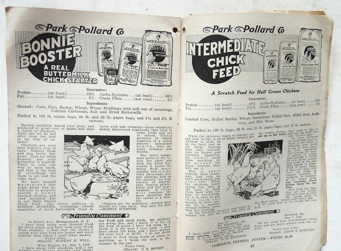 Park Pollard Co vintage 1924 Year Book Almanac poultry catalog Boston Buffalo  Item image 3