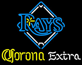 Corona extra mlb tampa bay rays neon sign 16  x 16  thumb200
