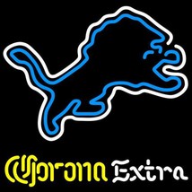 Corona Extra NFL Detroit Lions Neon Sign - £552.32 GBP