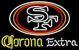Corona Extra NFL San Francisco 49ers Neon Sign - £552.32 GBP