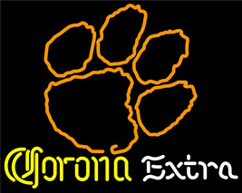 Corona extra clemson university neon sign 16  x 16  thumb200