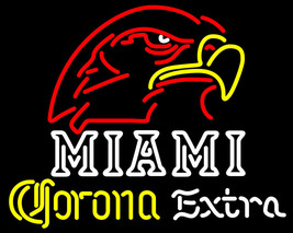 Corona extra miami university fall session neon sign 24  x 24  thumb200