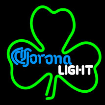 Corona Light Green Clover Neon Sign - £558.74 GBP