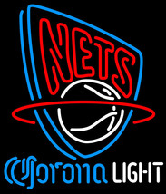Corona light nba new jersey nets neon sign 24  x 24  thumb200