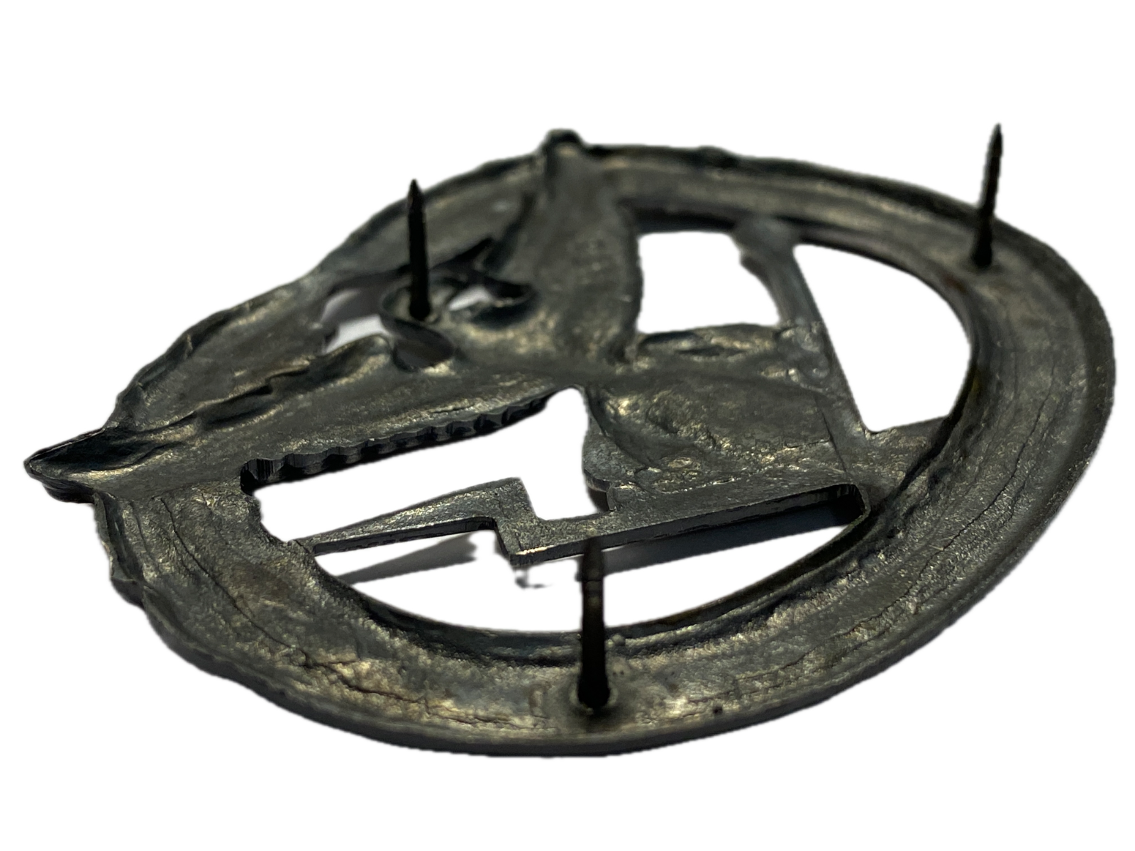 U.S. ARMY, CAREER COUNSELOR, BREAST BADGES, SILVER TONE AND SUBDUED, HALLMARKED Item image 3