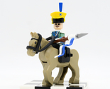 Custom Mini-figure Miniature Tan Horse Napoleonic Wars Bavarian Uhlan TH... - £4.70 GBP