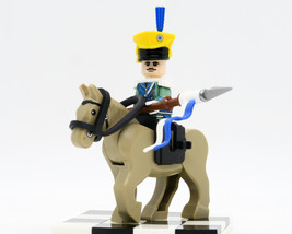 Custom Mini-figure Miniature Tan Horse Napoleonic Wars Bavarian Uhlan TH... - £4.71 GBP