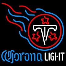 Corona Light NFL Tennessee Titans Neon Sign - £563.50 GBP