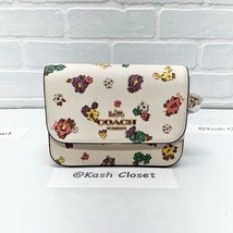 Coach Mini Brynn Crossbody With Spaced Floral Field Print - Gold/Chalk Multi - £118.67 GBP