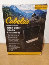 Cabela’s Commercial-Grade Jerky Slicer Grinder Attachment NEW In Open Box - £96.75 GBP