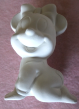S2 - Baby Minnie Mouse Ready to Paint, U Paint You Paint Ceramic Bisque  - £3.79 GBP