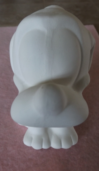 Primary image for S2 -  Baby Pluto Ready to Paint, Unpainted, U Paint You Paint Ceramic Bisque
