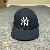 New York Yankee Mens Hat Cap 7 5/8 Navy White New Era 59Fifty Baseball MLB USA - $19.98