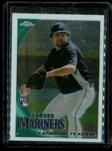 2010 Topps Chrome Rookie Baseball Trading Card #208 Kanekoa Texeira Mariners - $8.41