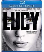 LUCY Starring Scarlett Johansson Blu-ray + DVD DIGITAL CODE MAY BE EXPIR... - £6.31 GBP