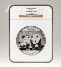 2010 Plateado 1 Kilogramo China 300 Yuan Prueba Moneda Graded Por NGC Como PF70 - $3,782.03