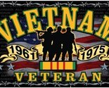 Freedom Fighter Vietnam War Veteran Indoor/Outdoor 3 X 5 FT. Flag - $11.66