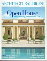 AD - Architectural Digest June 2011 - Open House Stylish Living Indoors and Out - £5.07 GBP