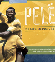 Pele my life in pictures Hardcover BIG Soccer Football Very Good - £17.54 GBP