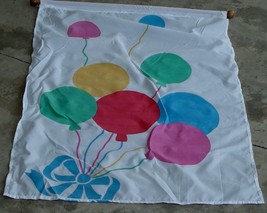 Nice Gently Used Nylon Decorative Balloon Celebration Banner, VERY GOOD ... - $9.89