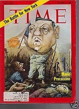 Time Magazine Mario Procaccino October 3, 1969 - £11.09 GBP