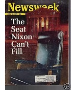 Newsweek Magazine Seat Nixon Can&#39;t Fill  April 20, 1970 - £11.62 GBP