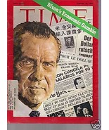 Time Magazine Nixon&#39;s Economic Gamble August 30,  1971 - £11.84 GBP