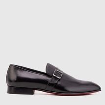 The Marquez Black Baby Buffalo & Deer Leather Loafer Men Shoe image 3