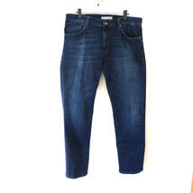Mavi Jeans Men Jeans Size 36x30 Dark Blue Zach Straight Leg Blue Jean Denim - £23.22 GBP