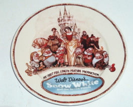 Disney Snow White &amp; Seven Dwarfs Dopey Collector Plate 75th Anniversary ... - £39.83 GBP