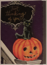 Greeting Card Halloween Hallmark Retro (New - Not Old) &quot;Just thinking of you...&quot; - £1.21 GBP