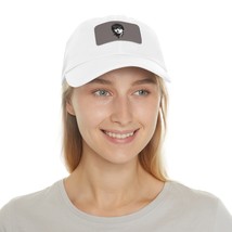 Paul McCartney - Black And White Portrait Dad Hat With Leather Patch Adjustable  - £17.80 GBP