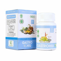 GASTRO HIU Herbal Supplements Gastric Gerd Digestion Flatulence Relief 6... - £17.44 GBP