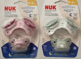 NUK Orthodontic Pacifier Value Pack,  0-6 Months, 3-Pack - $12.99