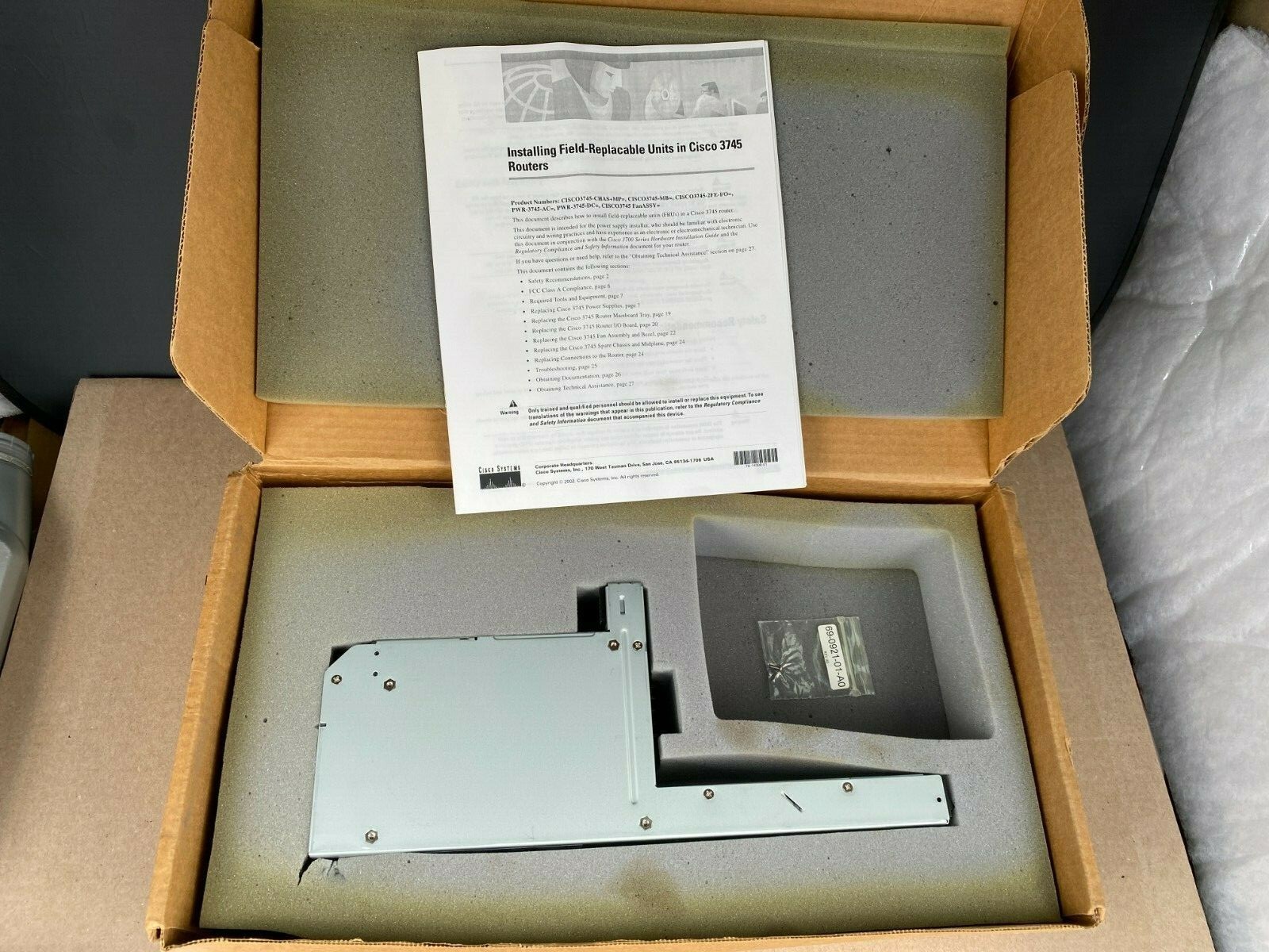 Cisco 3745 AC Spare Power Supply PWR-3745-AC AA22120 34-1895-01 BO NEW G... - $89.95