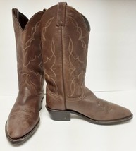 Dan Post 2X Flex Boots Western Cowboy Leather Brown Men&#39;s 9.5 EW - $118.85