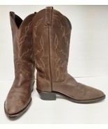 Dan Post 2X Flex Boots Western Cowboy Leather Brown Men&#39;s 9.5 EW - £94.47 GBP