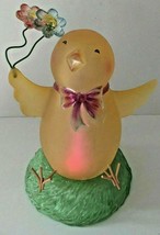 Baby Duck or Chicken Red Color Glow Night Light Lamp Battery Operated Farmhouse - £11.38 GBP