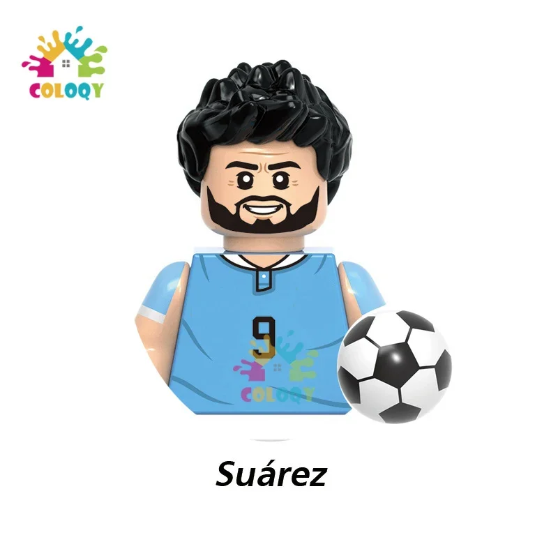 Mini Football Star Action Figures Sport Players-Kids’ Christmas Gift (Suarez) - £8.06 GBP