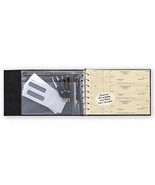 7-Ring 3-on-a-Page Business Check Book Binder with Vinyl Pouch  -Burgundy- - $36.86 CAD