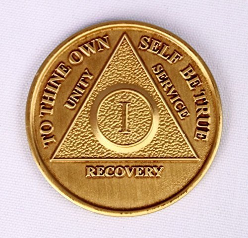 15 YEAR Bronze MEDT - AA Recovery Medallion / Coin - Anniversary or Birt... - $2.96