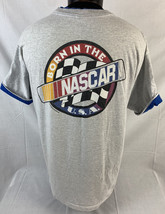 Vintage NASCAR T Shirt Single Stitch Racing Tee Shorts Made USA 90s - £39.33 GBP