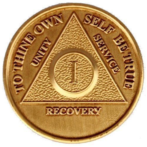 7 YEAR Bronze MEDT - AA Recovery Medallion / Coin - Anniversary or Birth... - $2.96