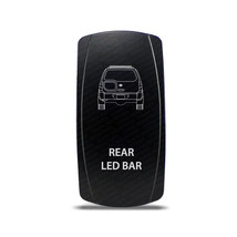 CH4X4 Rocker Switch for NissanÂ® Xterra 1st Gen Rear Led Bar Symbol - Re... - £13.17 GBP