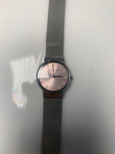 Primary image for Rare Women Skagen silver tone  watch  - 220224