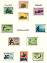 SAN MARINO Very Fine Mint Hinged on list Stamps &quot; Locomotives , Hunting &quot; - £2.04 GBP