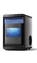 Qunler HZB-20EN Nugget Ice Maker Countertop, 44lbs Per Day Chewable Pebble - $138.59