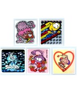 Vintage 80s Snorks Stickers Lot Of 5 Includes 1 Scratch N Sniff Still Ha... - $352.44 MXN
